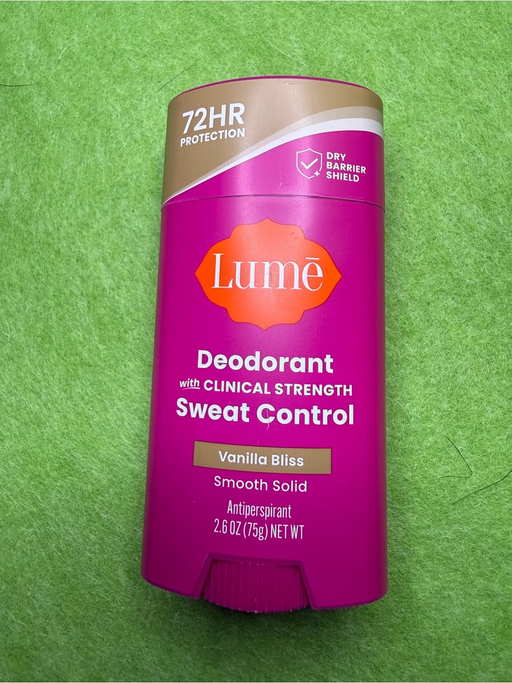 Lumē Vanilla Bliss Clinical Strength Sweat Control Deodorant - Pink